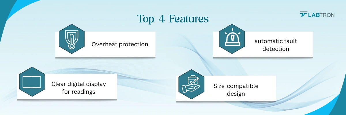 Dry Bath Incubator LDBI-A14 | Clear digital display for readings | Over temperature protection