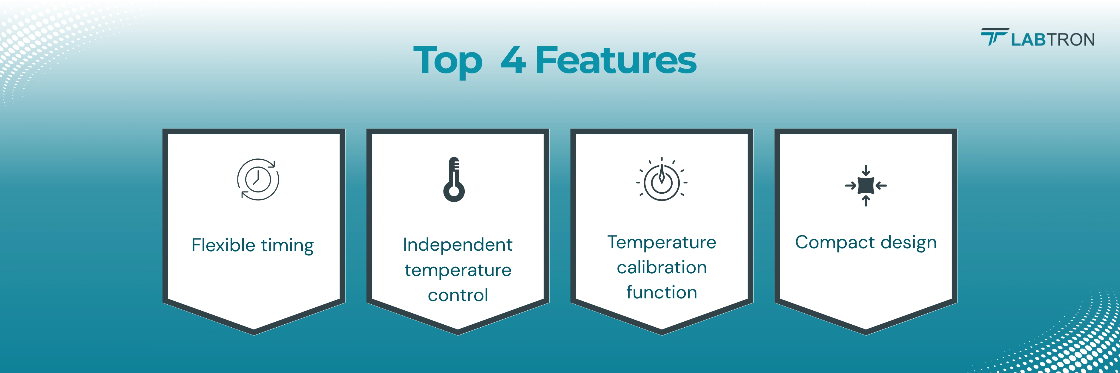 Dry Bath Incubator LDBI-D10 | Flexible timing | Independent temperature control | Temperature calibration function | Compact design