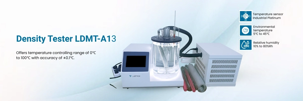 Density Tester LDMT-A13 | Temperature controlling accuracy: ±0.1℃ | Relative humidity: 10% to 80%Rh