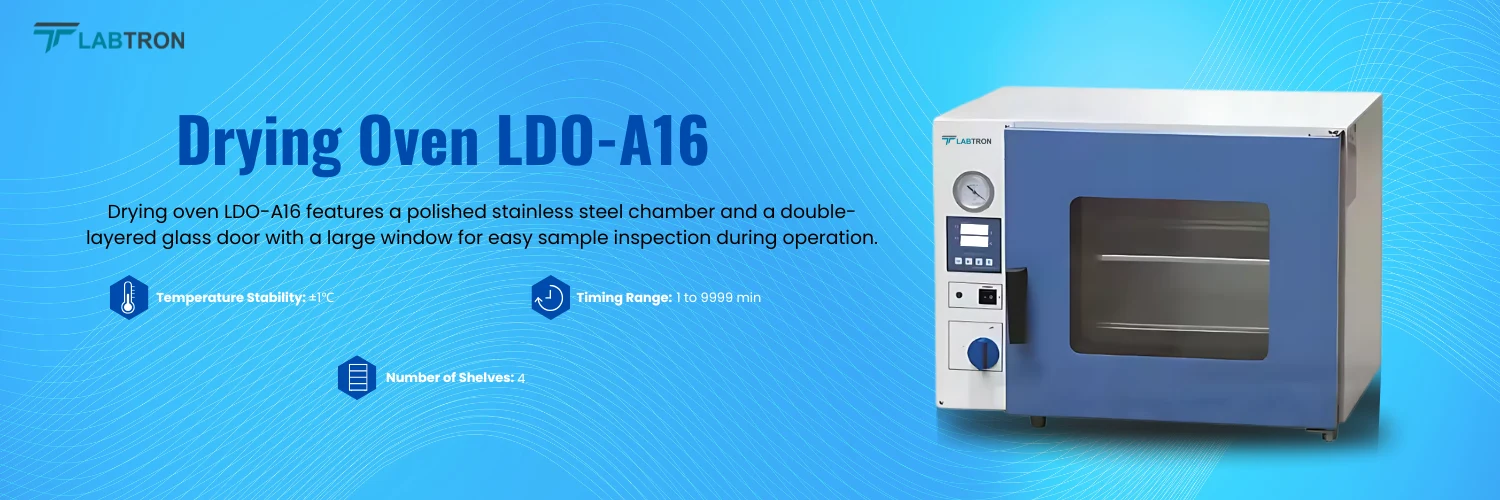 Drying oven LDO-A16 | Chamber Volume   620 L | Number of Shelves  4