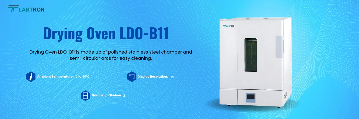 Drying Oven LDO-B11|Number of Shelves  2 | Display Resolution  0.1℃