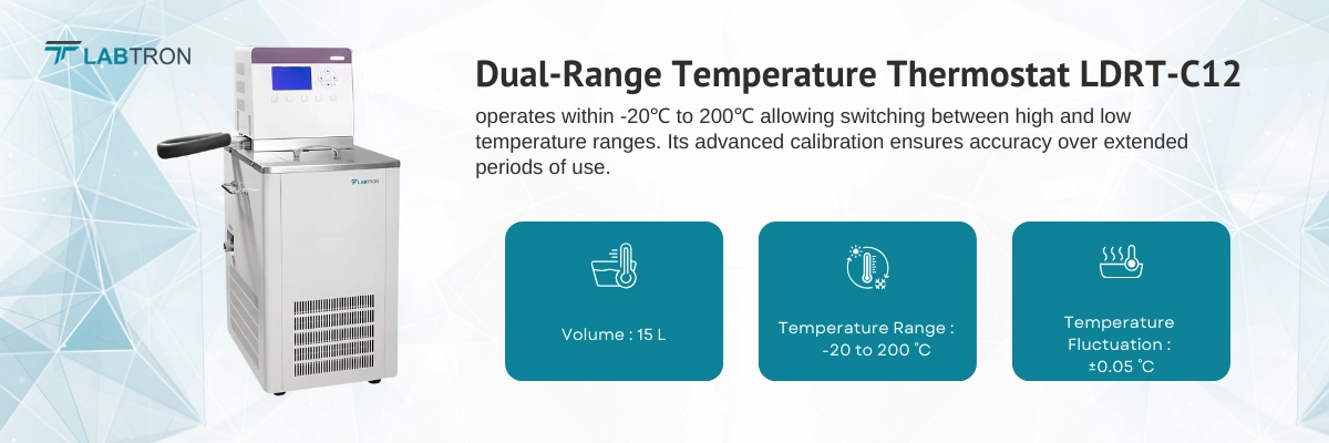 Dual-Range Temperature Thermostat LDRT-C12 Banner