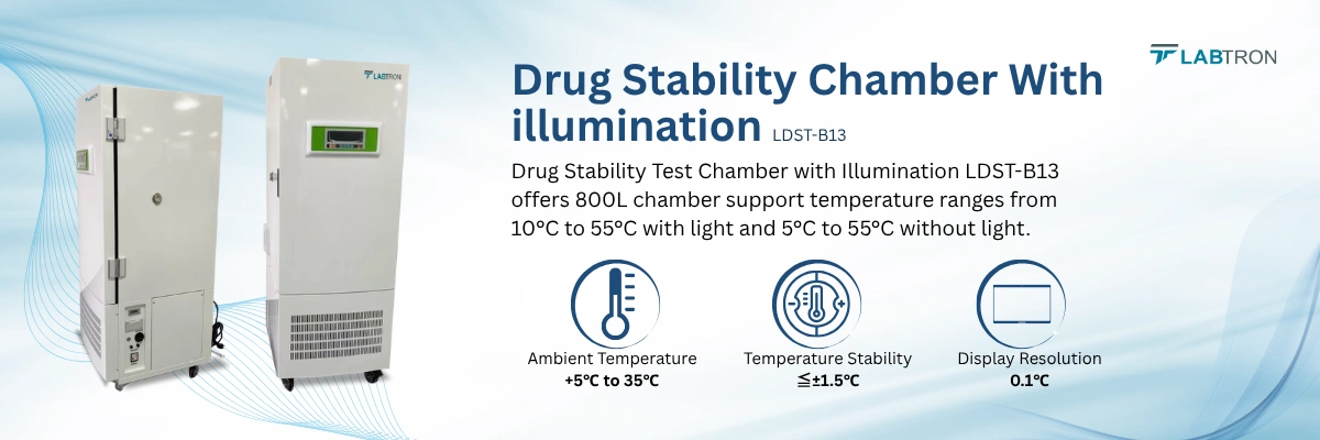 Drug Stability Test Chamber with Illumination LDST-B13 | Ambient Temperature +5℃ to 35℃ | Chamber Volume	800L