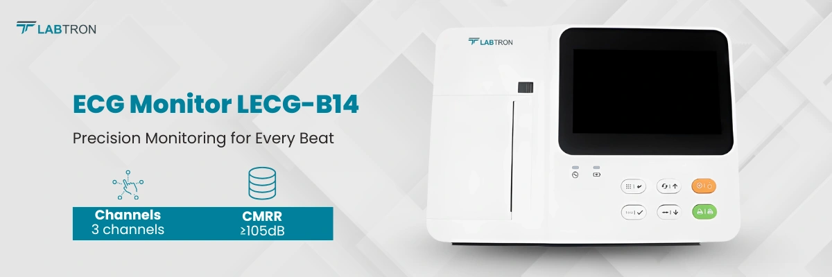ECG Monitor LECG-B14 | Channels: 3 channels | CMRR: ≥105dB
