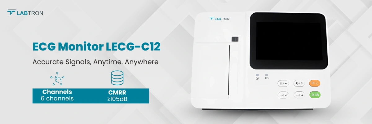 ECG Monitor LECG-C12 | Channels: 6 channels | CMRR: ≥105dB