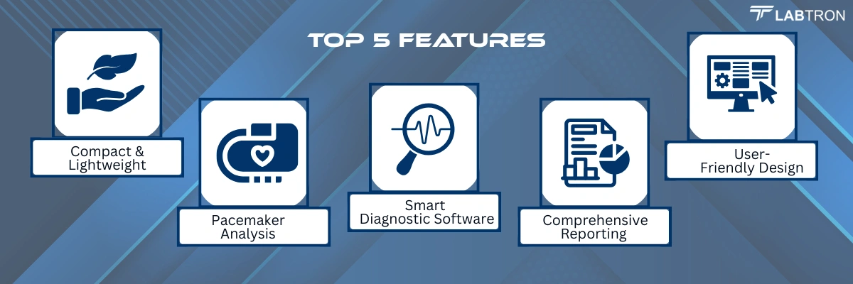 ECG Holter Monitor LECGH-A10 | Pacemaker analysis | Comprehensive monitoring