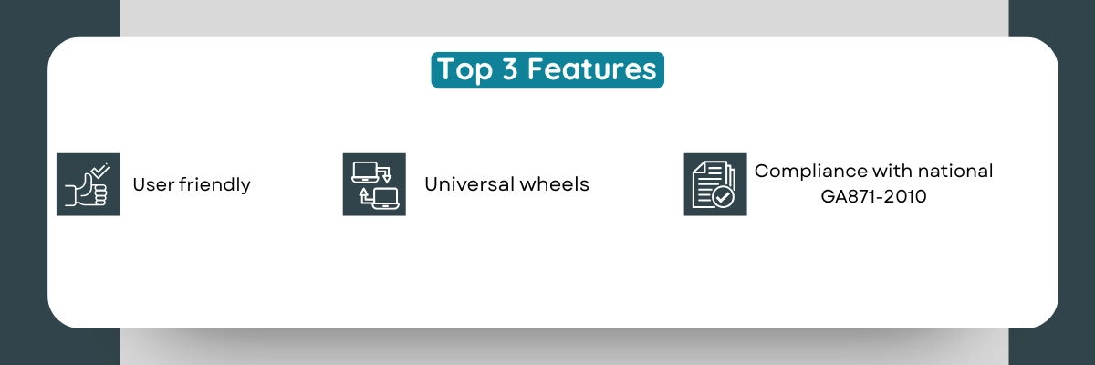 Explosive Disposal Tank LEDT-C10 | User friendly | Universal wheels