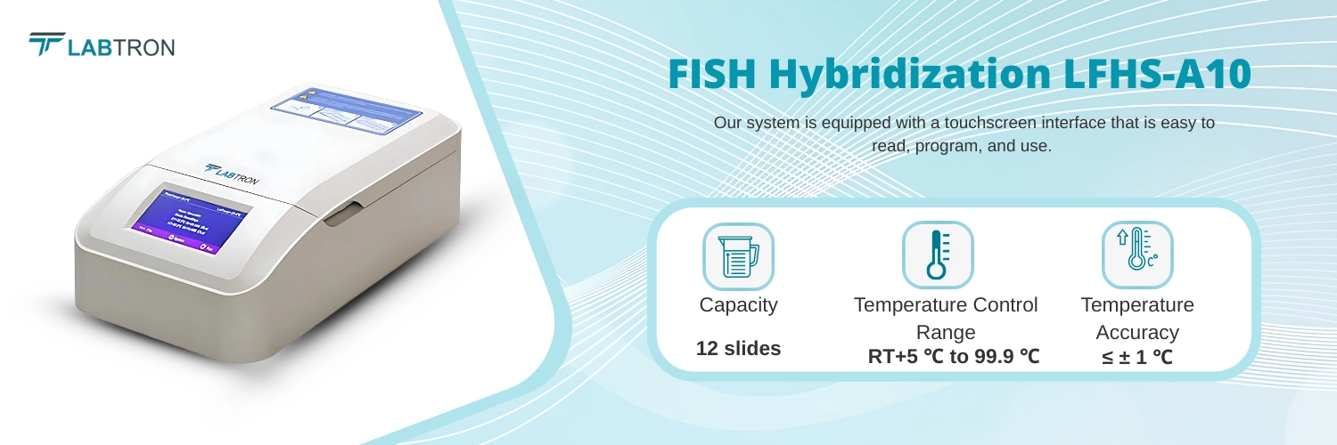FISH Hybridization LFHS-A10 _ Capacity-12 slides _ Temperature Control Range-RT+5 ℃ to 99.9 ℃