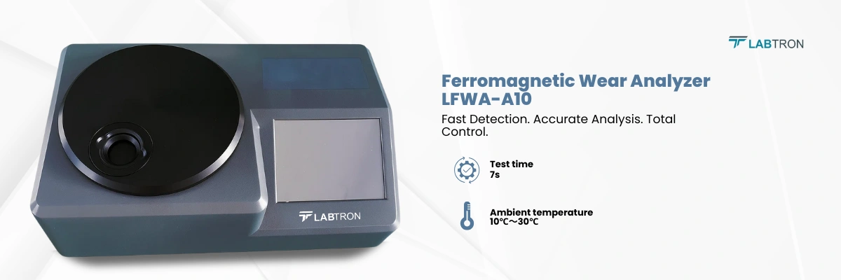 Ferromagnetic Wear Analyzer LFWA-A10 | Display screen : LCD120×90 | Test time : 7s