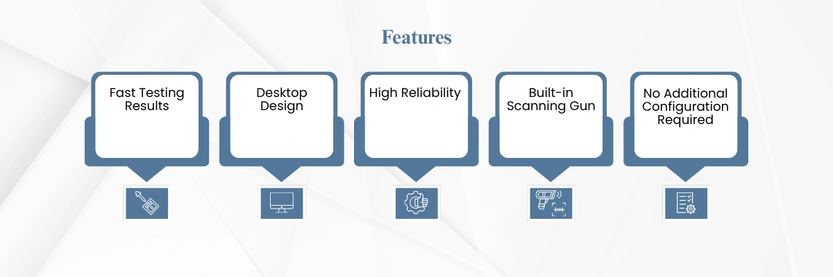 Ferromagnetic Wear Analyzer LFWA-A10 | Desktop Design | Built-in Scanning Gun