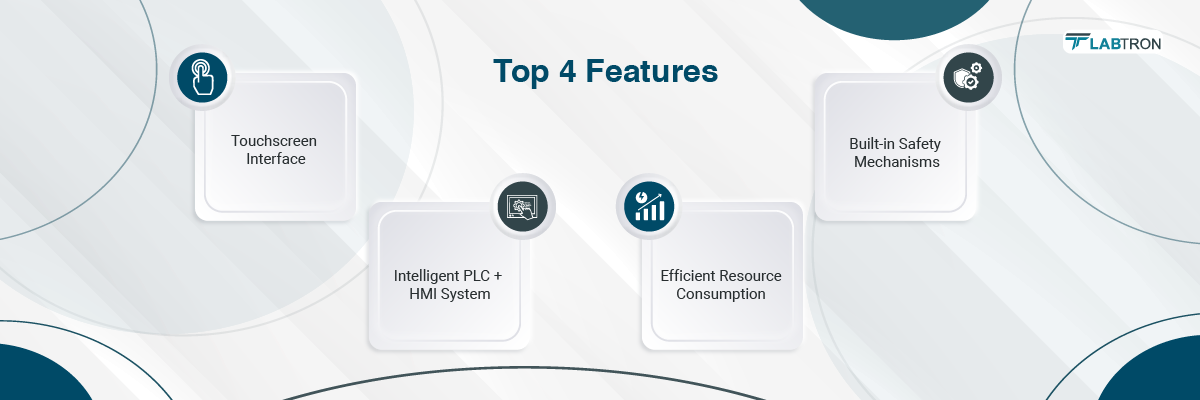 Horizontal Laboratory Autoclave LHA-D25 | Touchscreen Interface | Intelligent PLC + HMI System