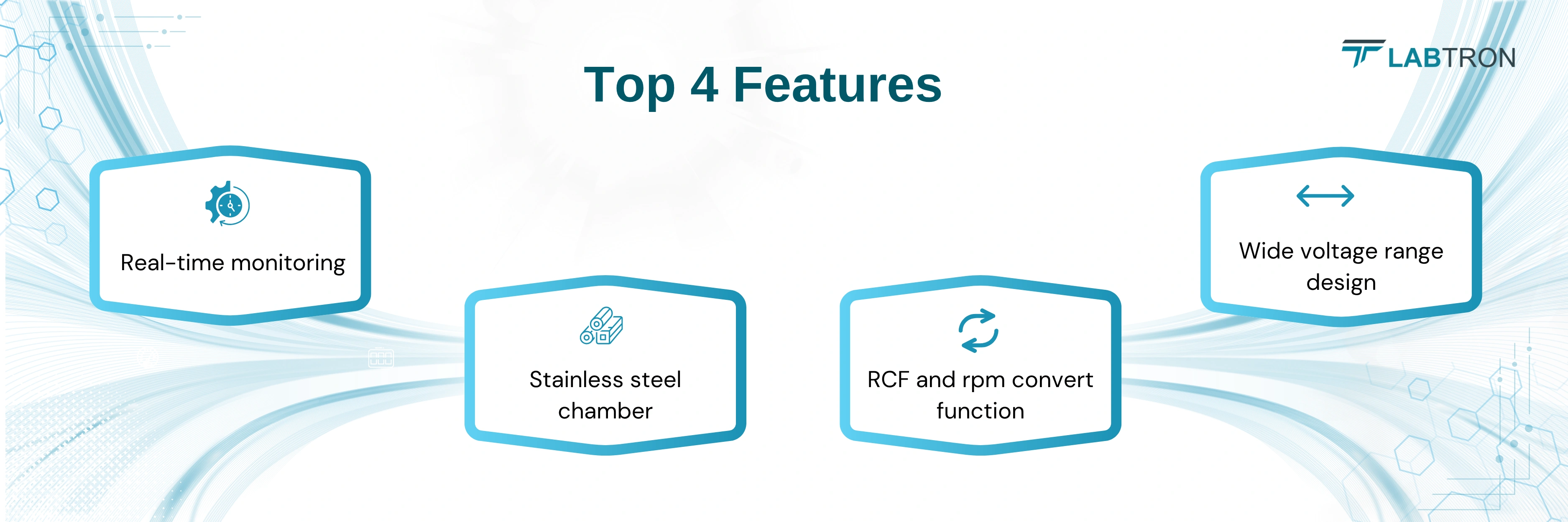 Haematocrit Centrifuge LHC-A30 | Real-time monitoring | Stainless steel chamber