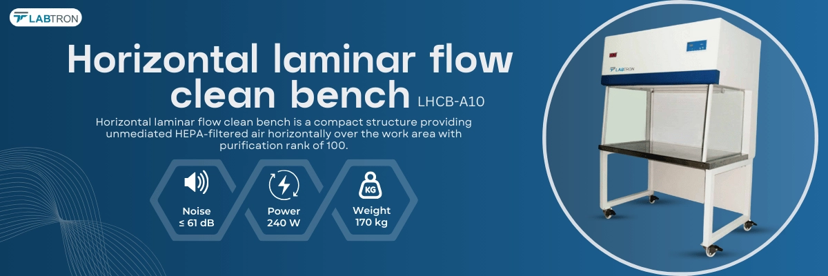 Horizontal laminar flow clean bench LHCB-A10