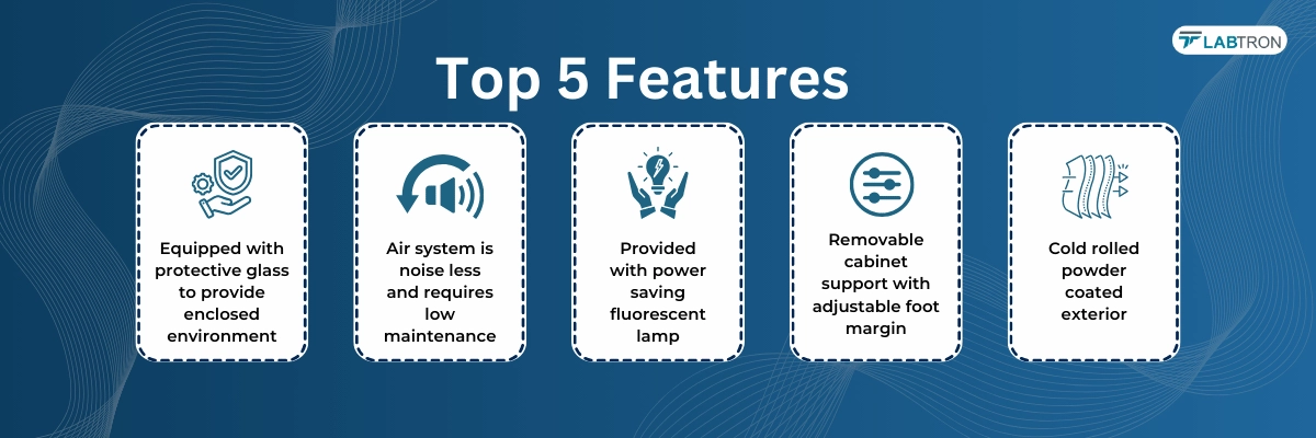 Horizontal laminar flow clean bench LHCB-A10