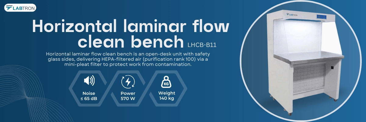Horizontal laminar flow clean bench LHCB-B11