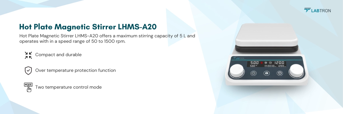 Hot Plate Magnetic Stirrer LHMS-A20 banner