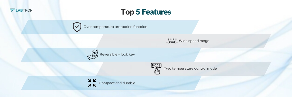 Hot Plate Magnetic Stirrer LHMS-A21 features