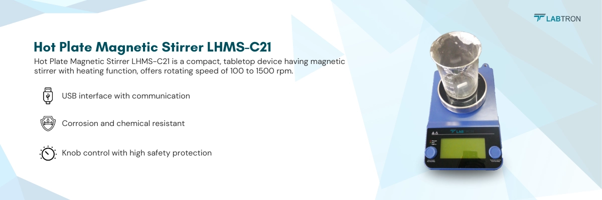 Hot Plate Magnetic Stirrer LHMS-C21 banner