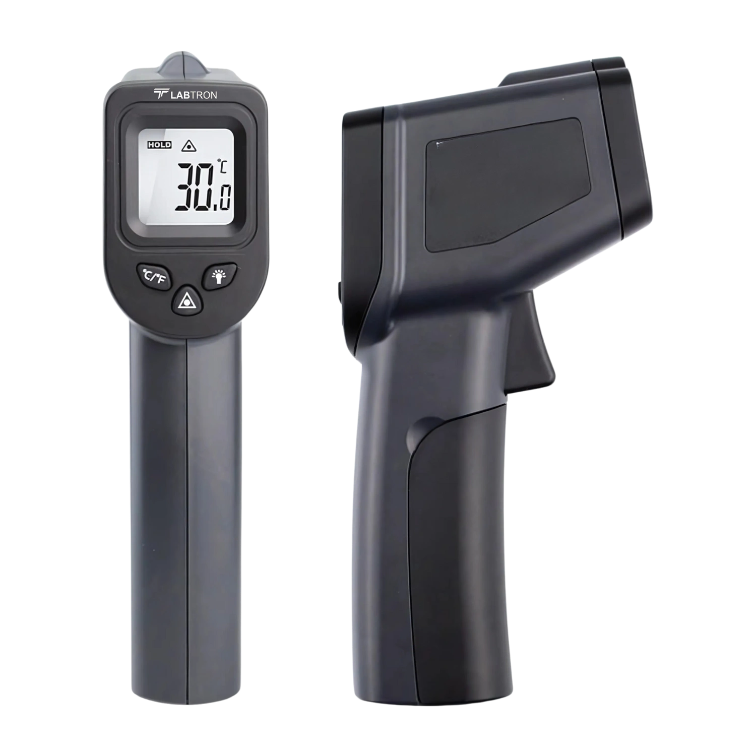 Infrared Thermometer LIFT-A22_Front & Side View