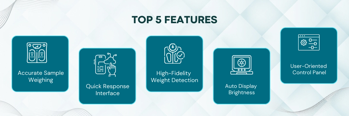 Analytical Balance LINB-E29 | Accurate Sample Weighing | Quick Response Interface