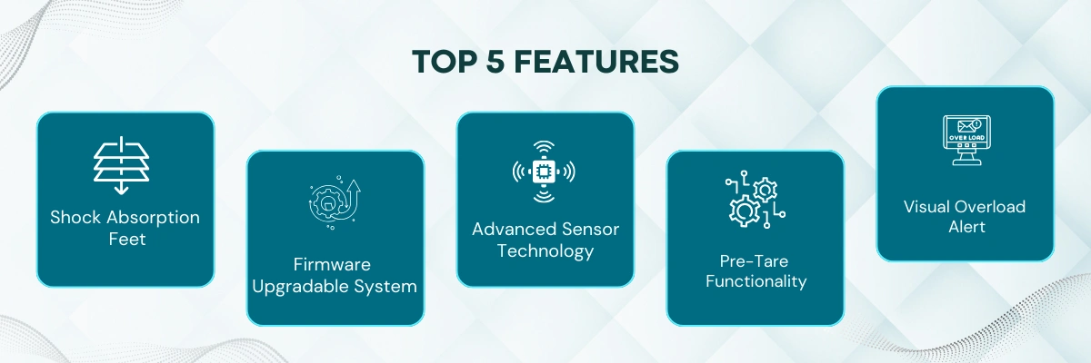Analytical Balance LINB-F16 | Shock Absorption Feet | Firmware Upgradeable System
