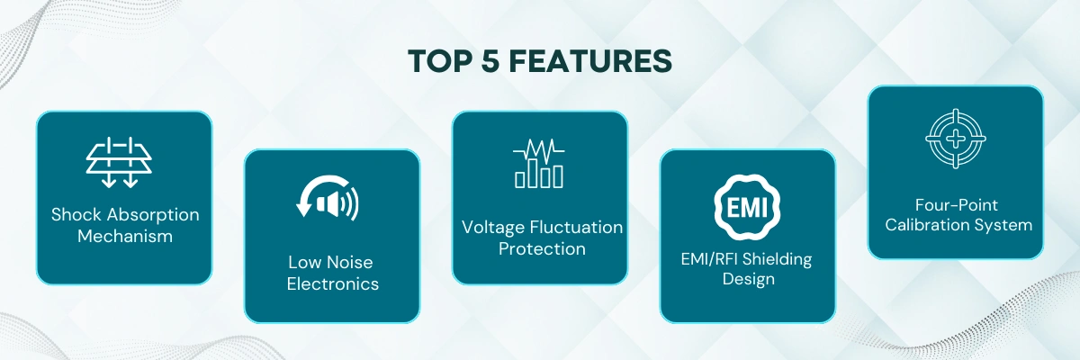 Analytical Balance LINB-F19 | Shock Absorption Mechanism | Low Noise Electronics