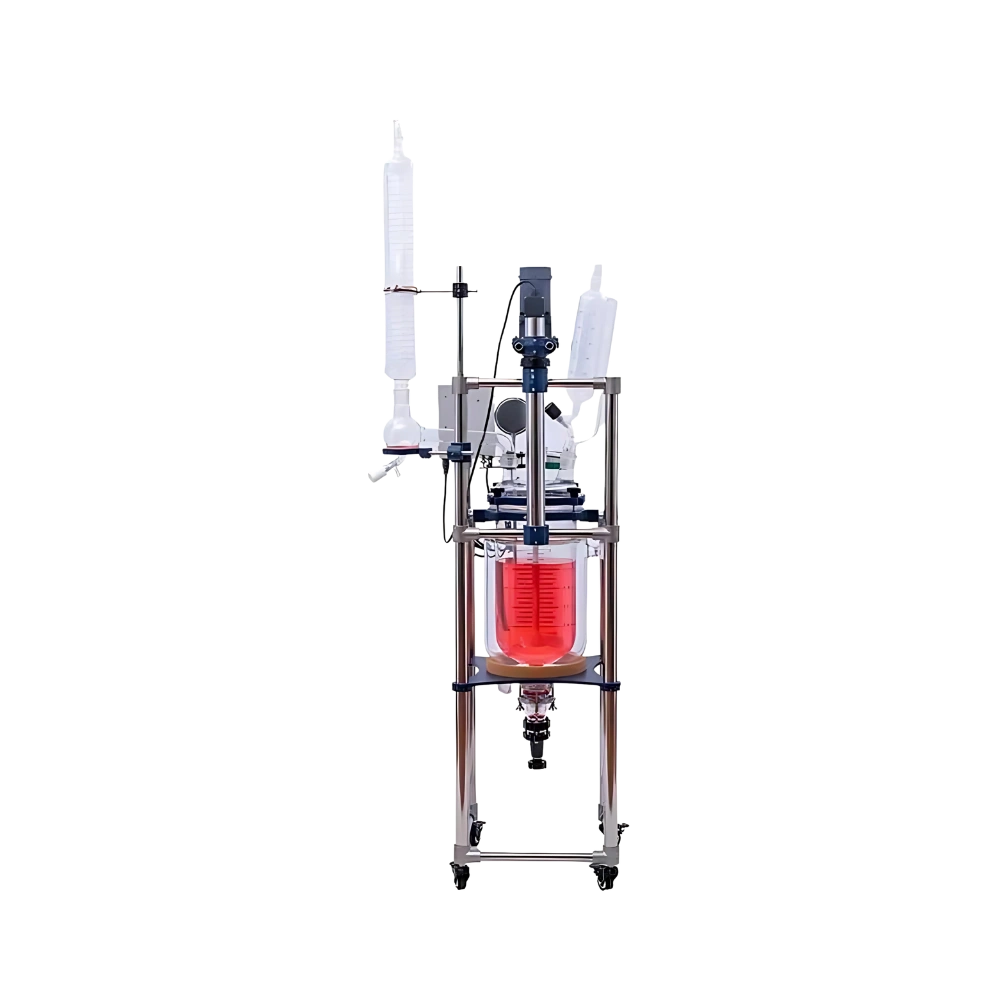 Jacketed Glass Reactor LJGR-B21_Front View