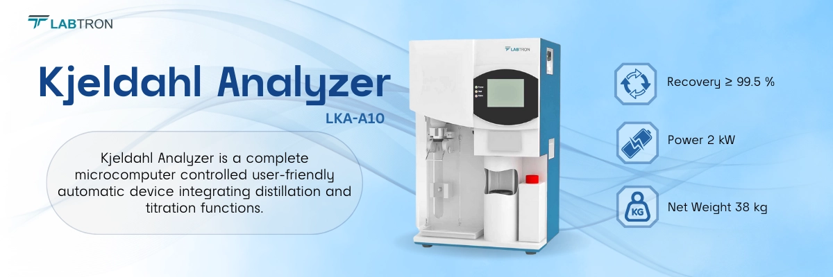 Kjeldahl Analyzer LKA-A10 Banner