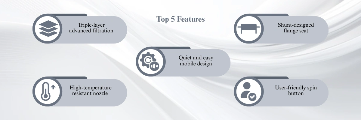 Laser Fume Extractor LLFE-A13 | Triple-layer Advanced filtration | Quiet and easy mobile design 