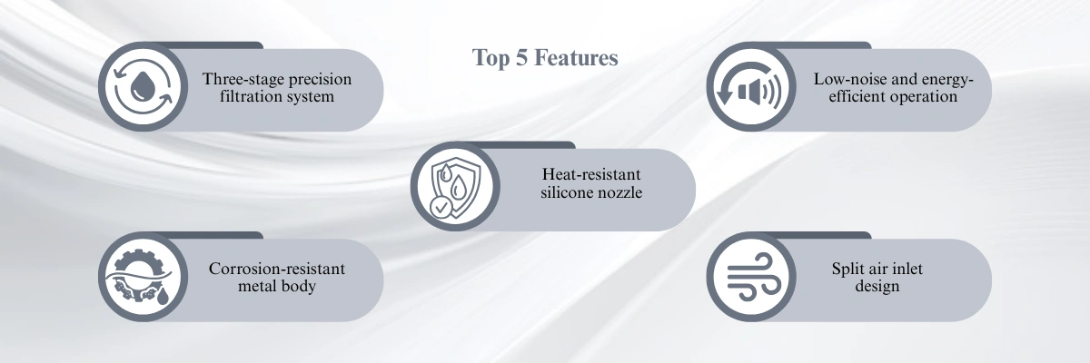 Laser Fume Extractor LLFE-A15 | Three-Stage precision filtration system | Corrosion resistant metal body.