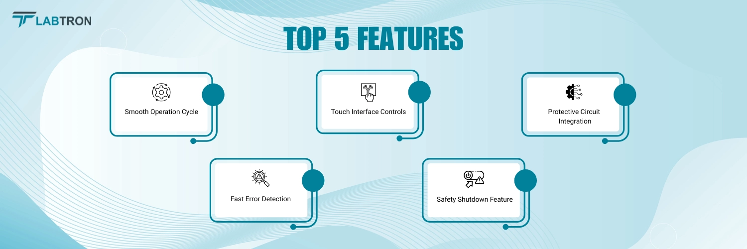 Low Temperature Circulating Chiller LLTC-A14 | Smooth Operation Cycle | Touch Interface Controls