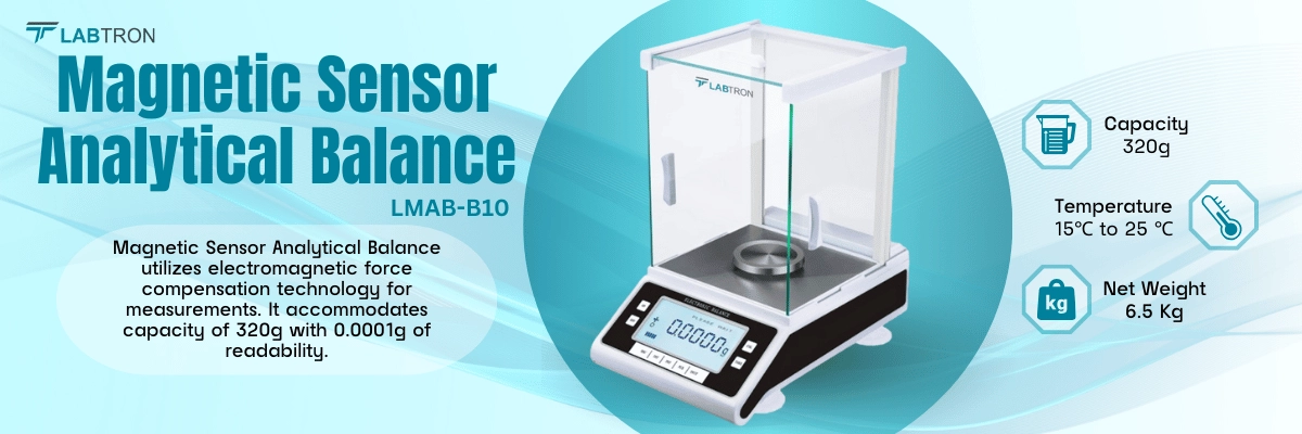 Magnetic Sensor Analytical Balance LMAB-B10