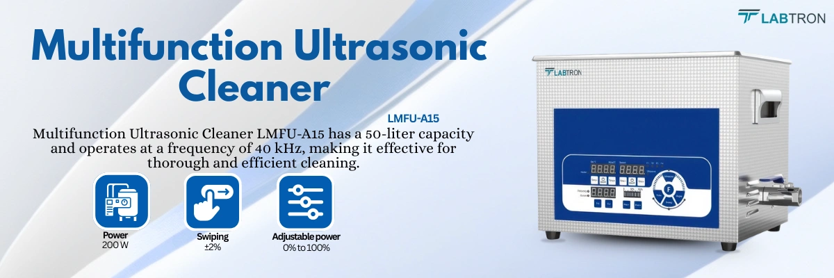 Multifunction Ultrasonic Cleaner LMFU-A15 | Capacity: 10L | Frequency: 40 kHz