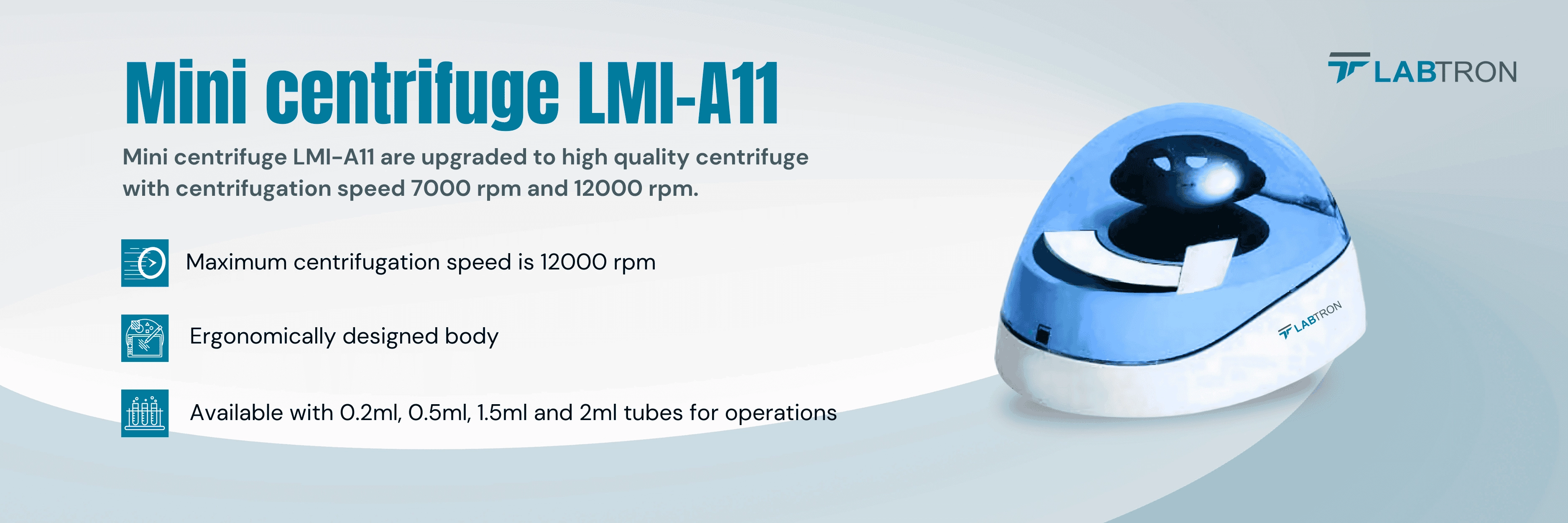 Mini Centrifuge LMI-A11 Banner