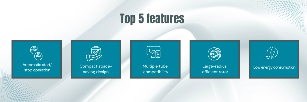 Mini Centrifuge LMI-A29 | Automatic start/stop operation | Compact space-saving design