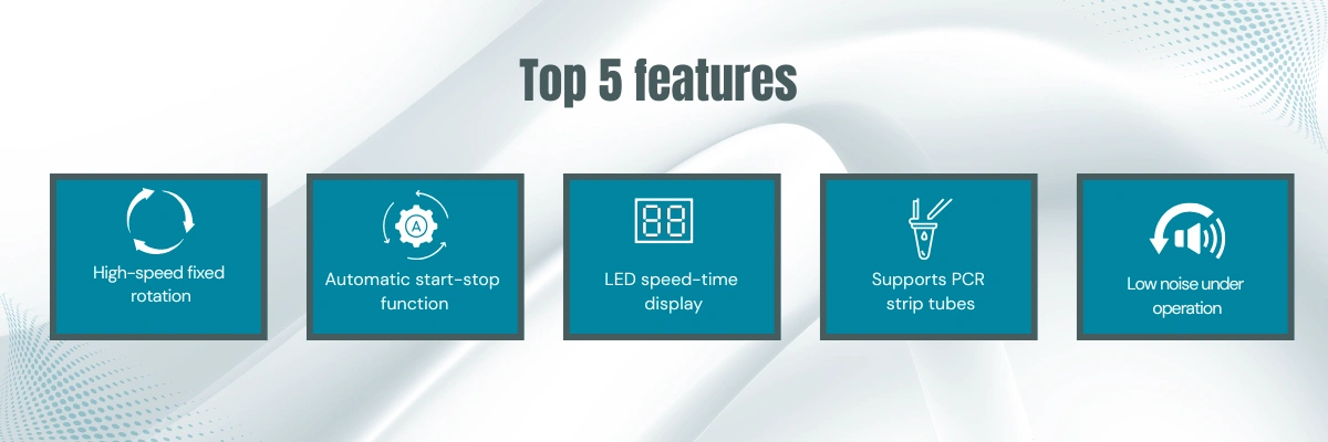 Mini Centrifuge LMI-A33 | High-speed fixed rotation | Automatic start-stop function
