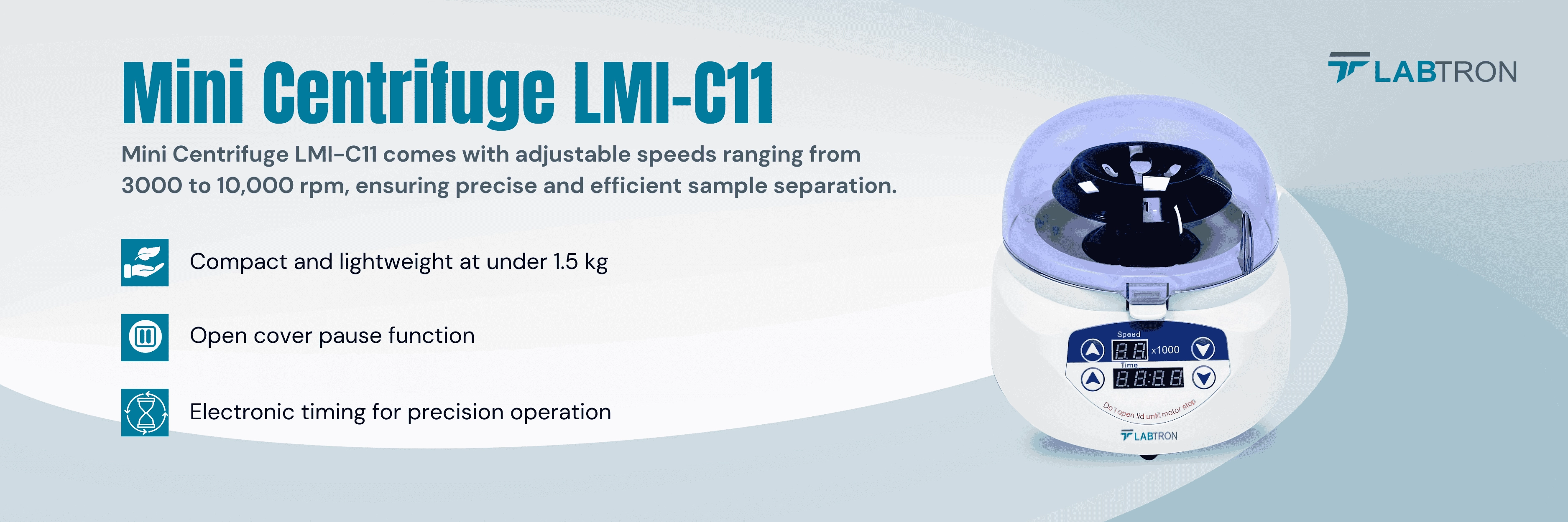 Mini Centrifuge LMI-C11 Banner