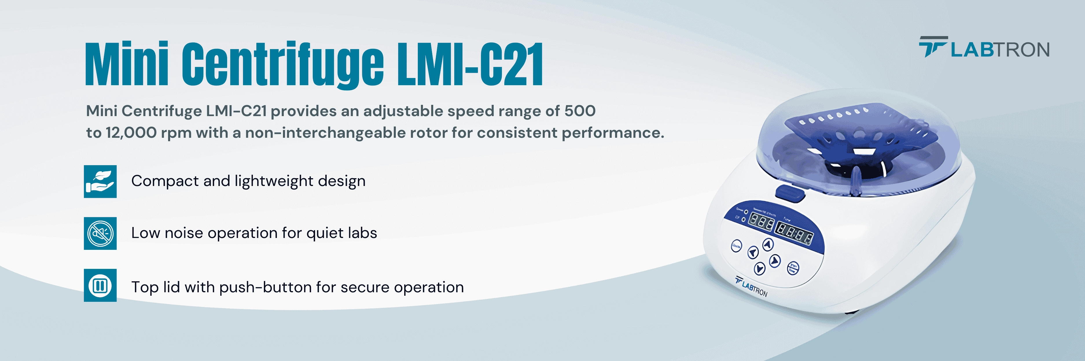 Mini Centrifuge LMI-C21 Banner