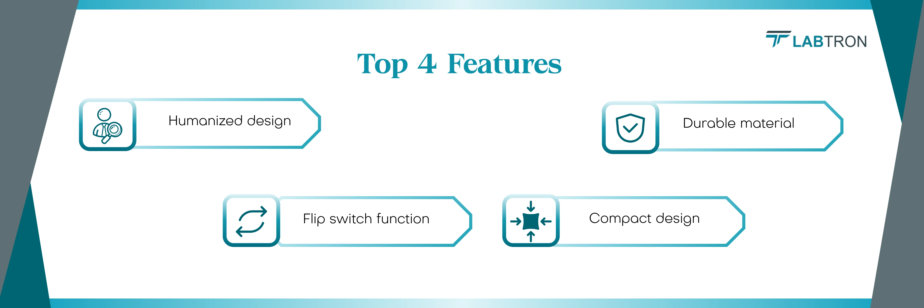 Mini Centrifuge LMI-E12 | Humanized design | Flip switch function | Durable material | Compact design