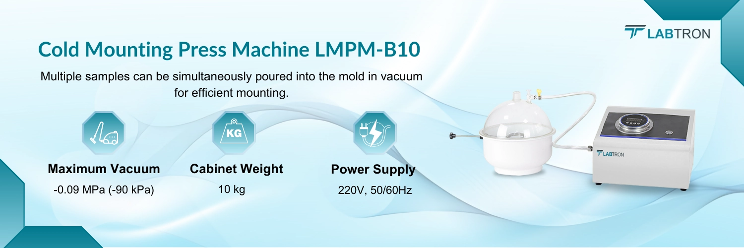 Cold Mounting Press Machine LMPM-B10 | Laboratory Mounting Press