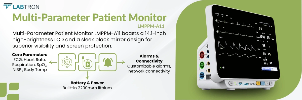 Multi-Parameter Patient Monitor LMPPM-A11 | Core Parameters | Battery and Power