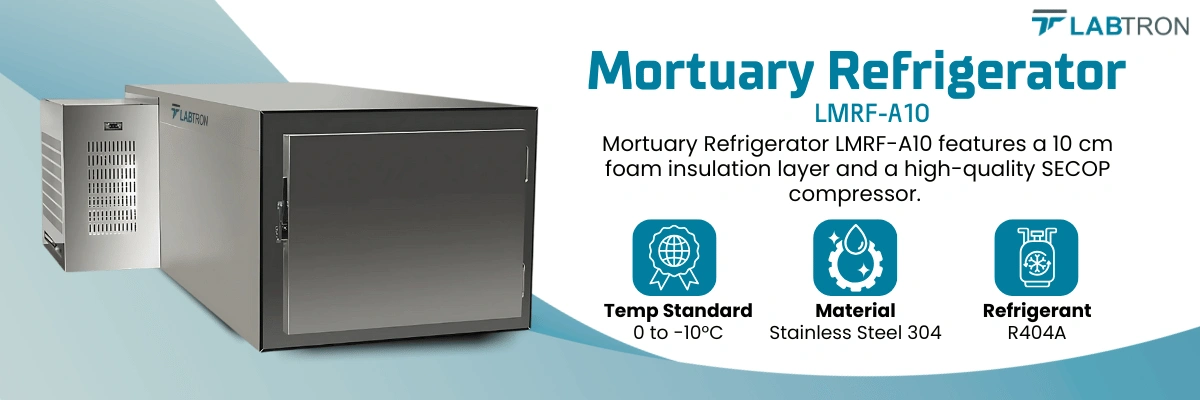 Mortuary Refrigerator LMRF-A10 | Stainless steel material | Standard Temperature