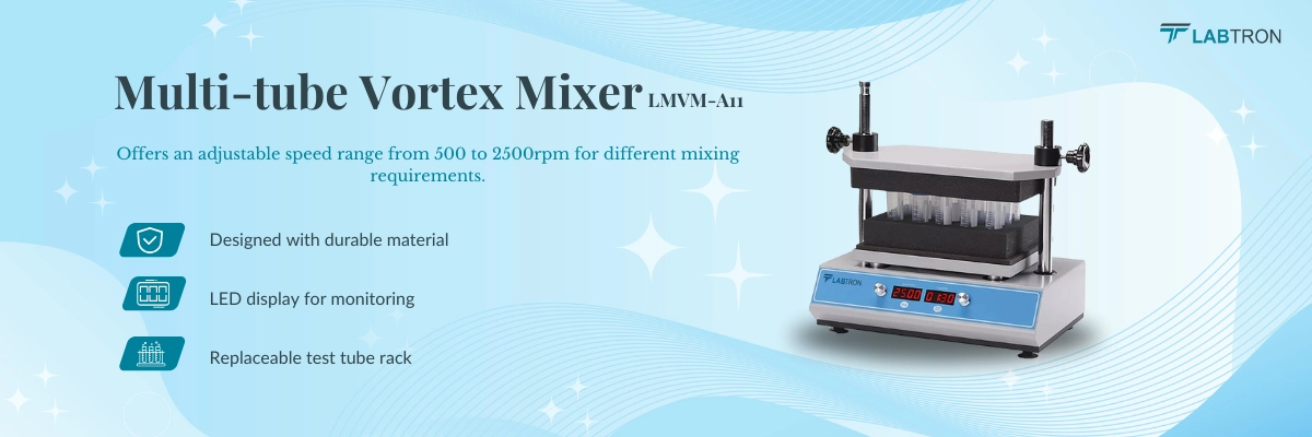 Multi-tube Vortex Mixer LMVM-A11 Banner