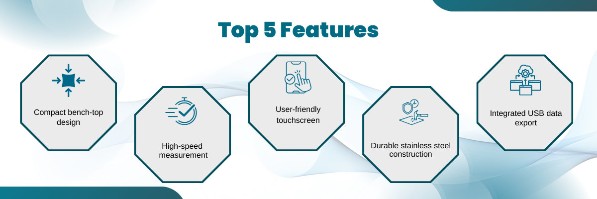 Nano Spectrophotometer LNS-E10 | Compact bench-top design | High-speed measurement