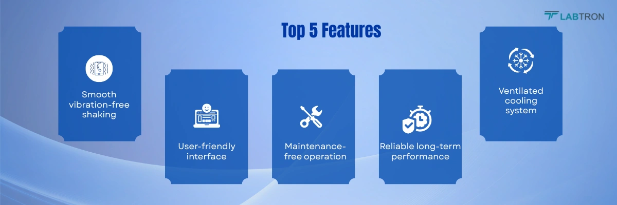 Orbital Decolorizing Shaker LORDS-A23 | Smooth vibration-free shaking | User-friendly interface