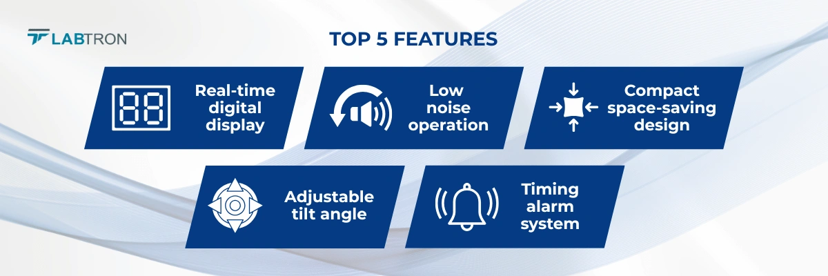 3D Orbital Shaker LOS-H11 | Real-time digital display | Low noise operation