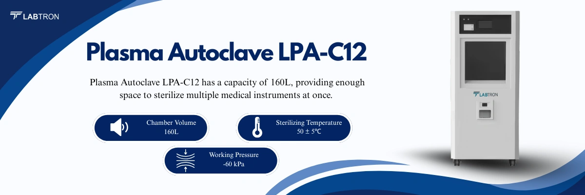 Plasma Autoclave LPA-C12 | Chamber Volume: 160L | Sterilizing Temperature: 50 ± 5℃