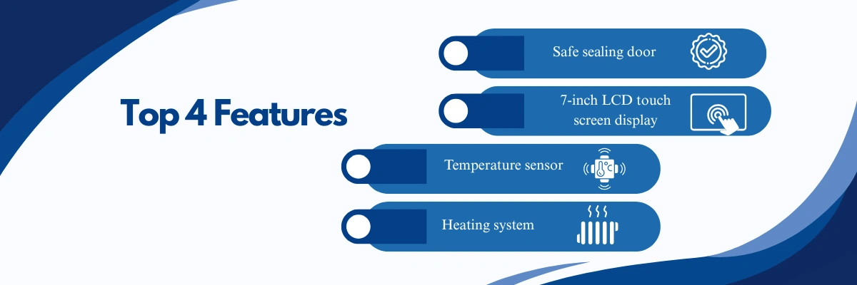 Plasma Autoclave LPA-C12 | Heating system | Temperature sensor