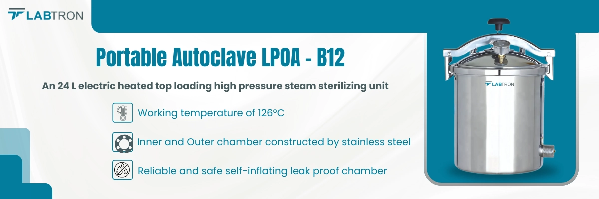 Portable Autoclave LPOA-B12 Banner