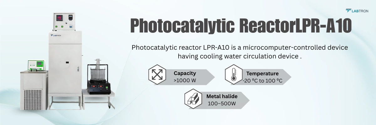 Photocatalytic reactor LPR-A10 | Capacity >1000 W | Volume 10 L